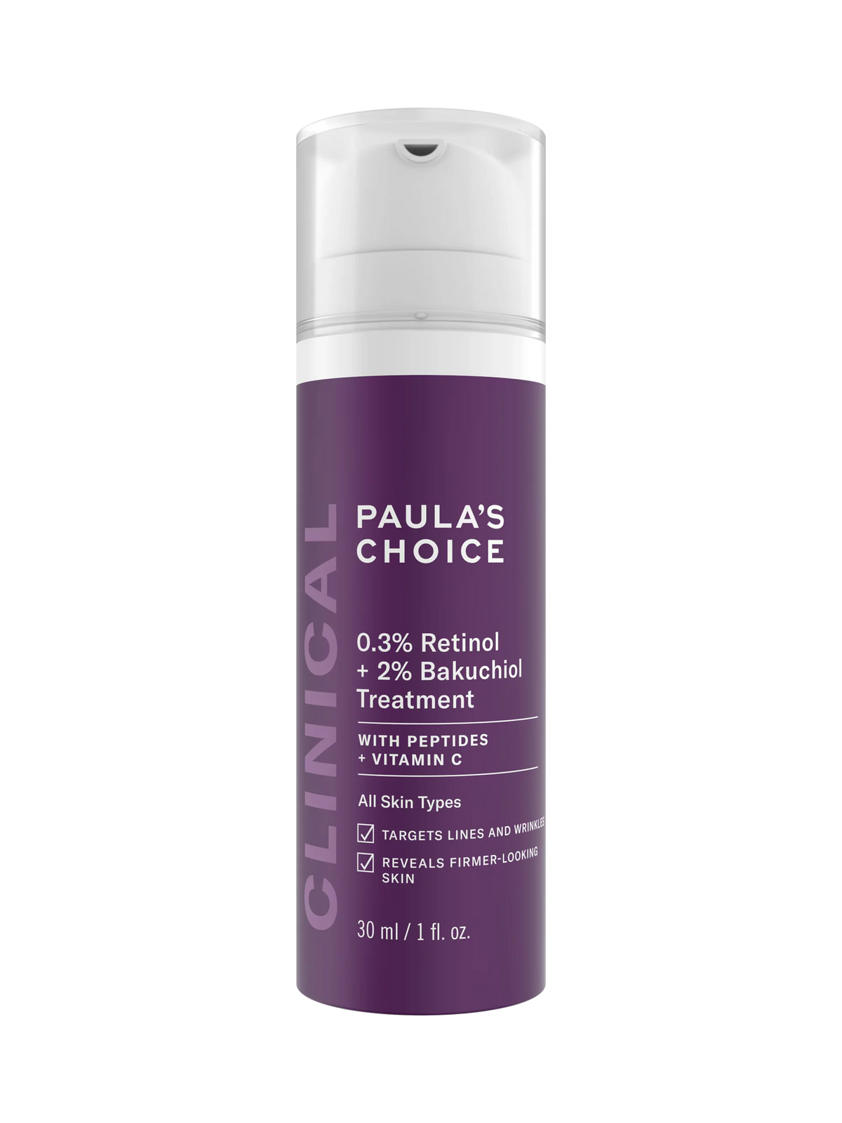 0.3% Retinol + 2% Bakuchiol Treatment